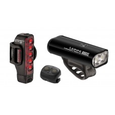 Комплект света LEZYNE CONNECT DRIVE 800XL / STRIP CONNECT PAIR Черный CONNECT DRIVE FRONT + LED STRIP CONNECT DRIVE - INCLUDES 1 FRONT LED MACRO DRIVE AND 1 REAR STRIP DRIVE, WIRELESS REMOTE BUTTON, REAR MOUNTING SILICONE RUBBER STRAP, AND USB CABLE