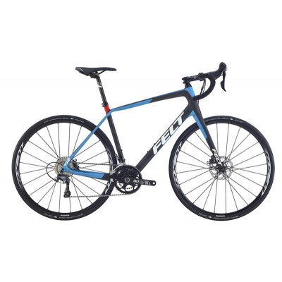 Велосипед FELT VR3 matte carbon (blue,red) 56cm