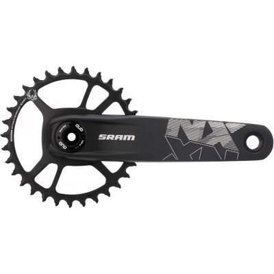 Шатуны SRAM AM FC NX EAGLE DUB FAT4 170 BLK DM 30T