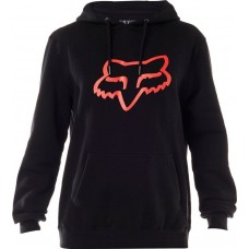 Толстовка FOX LEGACY FOXHEAD PO FLEECE [BLACK RED]