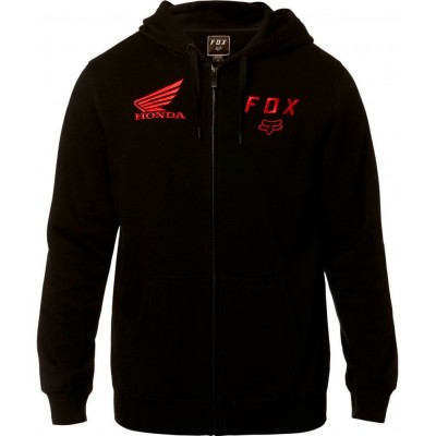 Толстовка FOX HONDA ZIP FLEECE [BLACK]