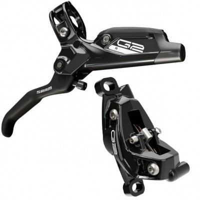 Тормоза - Дисковые SRAM G2 R Aluminum Lever Gloss Black Front 950mm Hose