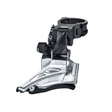 Переключатель передний Shimano  DEORE FD-M6025-Н, 2X10 HIGH CLAMP,DOWN-SWING,DUAL PULL  хомут