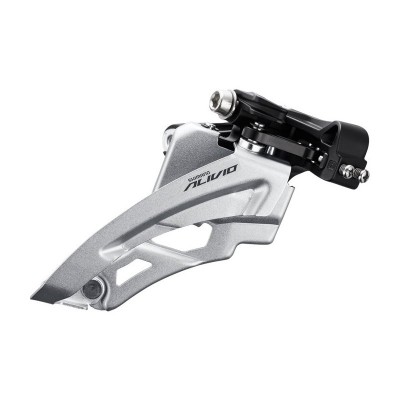 Переключатель передний Shimano FD-M3100-M, ALIVIO 3X9, MID CLAMP, SIDE SWING, хомут, для 40зуб