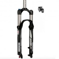 Вилка ROCKSHOX Recon Silver TK - Solo Air 100 26 ", ось 9mm, Черный, TurnKey манетке права, Шток 1 1/8"