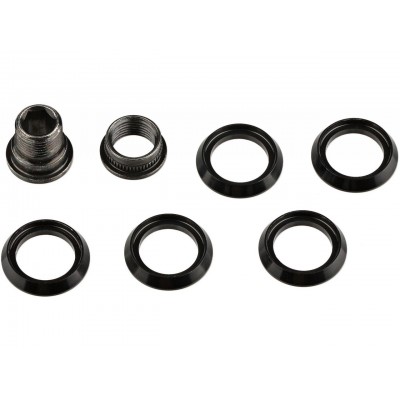 Сервисные запчасти TRUVATIV CHAINRING NUT SPACER KIT 5 2MM BLACK