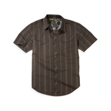 Рубаха FOX Monument s/s Woven Dark Brown