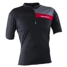 Футболка RACE FACE PODIUM JERSEY - short sleeve BLACK/RED M