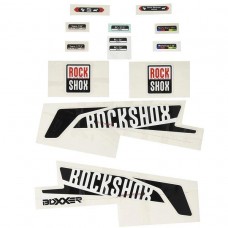 Наклейки на вилку ROCKSHOX DECAL KIT BOXXER 26 / 27.5 BLK / WHT