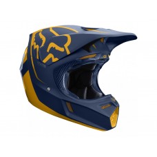 Мотошлем FOX V3 KILA HELMET, ECE [NVY/YLW]