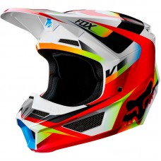 Мотошлем FOX V1 MOTIF HELMET [RD/WHT]