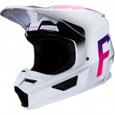 Мотошлем FOX V1 WERD HELMET [WHITE]