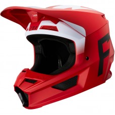 Мотошлем FOX V1 WERD HELMET [Flame Red]