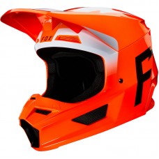 Мотошлем FOX V1 WERD HELMET [FLO ORANGE]