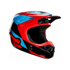 Мотошлем FOX V1 MAKO HELMET ECE [Blue/Red]