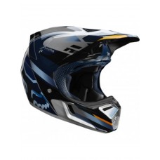 Мотошлем FOX V3 MOTIF HELMET, ECE [BLU/SLV]