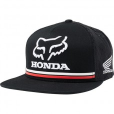 Кепка FOX HONDA SNAPBACK HAT [BLACK]