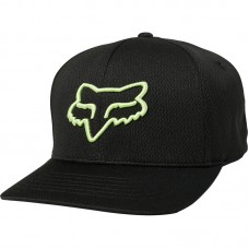 Кепка FOX LITHOTYPE FLEXFIT HAT [BLACK GREEN]