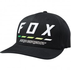 Кепка FOX PRO CIRCUIT DRAFTR FLEXFIT HAT [BLACK]