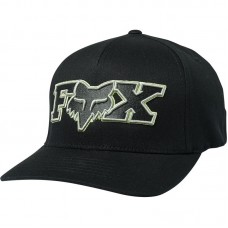 Кепка FOX ELLIPSOID FLEXFIT HAT [BLACK GREEN]