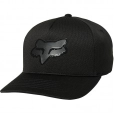 Кепка FOX STAY GLASSY FLEXFIT HAT [BLACK]