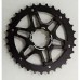 Сменная звезда задняя шоссе Fouriers Shimano 11ск., алю 32Т, черн.