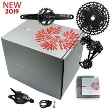 Групсет SRAM NX Eagle DUB Groupset (Rear Der, Trigger Shifter w Clamp, Crankset DUB 12s 170 BOOST w DM 32t X-SYNC Chainring, Chain 126 links 12s,Cassette XG-1230 11-50t, Chaingap Gauge)