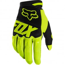 Детские мото перчатки FOX YTH DIRTPAW RACE GLOVE [FLO YELLOW]