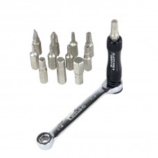 Мультитул LEZYNE RATCHET DRIVE Черный/Серый Y13