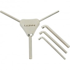 Ключ LEZYNE 3 WAY HEX WRENC NICKEL