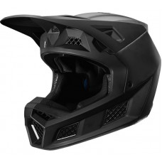 Мотошлем FOX V3 SOLIDS HELMET [MATTE BLACK], XL