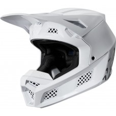 Мотошлем FOX V3 SOLIDS HELMET [White/Silver], M