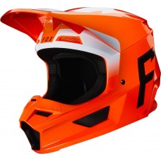 Мотошлем FOX V1 WERD HELMET [FLO ORANGE], XXL