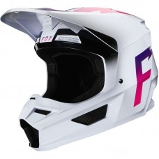 Мотошлем FOX V1 WERD HELMET [WHITE], XXL