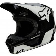 Мотошлем FOX V1 MIPS REVN HELMET [Black/White], L