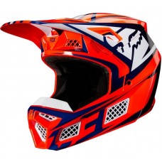 Мотошлем FOX V3 IDOL HELMET [ORANGE], L