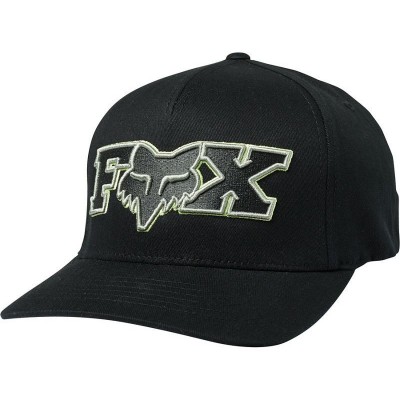 Кепка FOX ELLIPSOID FLEXFIT HAT [BLACK GREEN], S/M