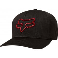 Кепка FOX LITHOTYPE FLEXFIT HAT [Black/Red], L/XL