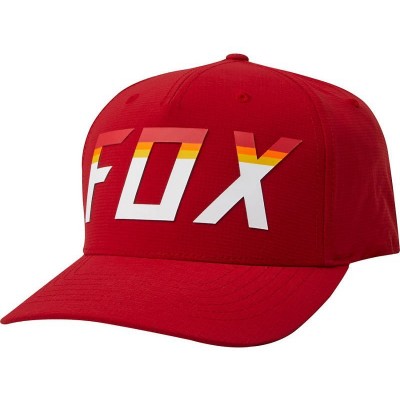 Кепка FOX ON DECK FLEXFIT HAT [CHILI], S/M