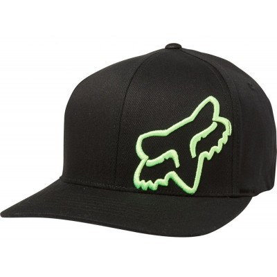 Кепка FOX FLEX 45 FLEXFIT HAT [BLK/GRN], L/XL