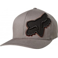 Кепка FOX EPICYCLE FLEXFIT HAT [Grey/Orange], S/M