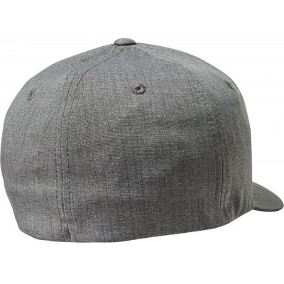 Кепка FOX CLOUDED FLEXFIT HAT [Grey Red], S/M