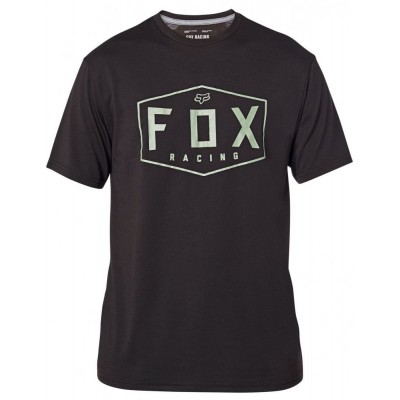 Футболка FOX CREST TECH TEE [Black], L