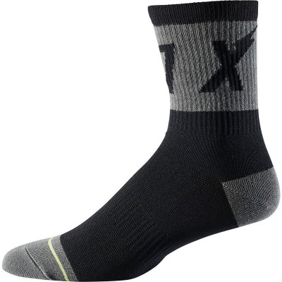 Вело носки FOX 6" TRAIL WURD SOCK [Black], L/XL